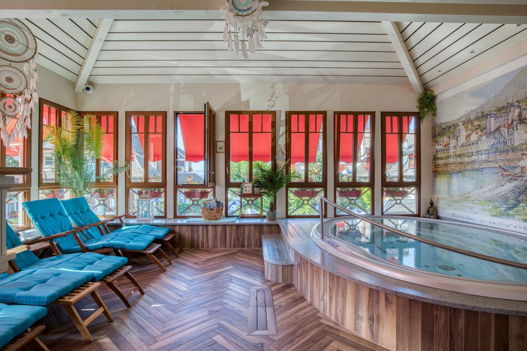 Les Cygnes Hotel Evian-les-Bains Luaran gambar