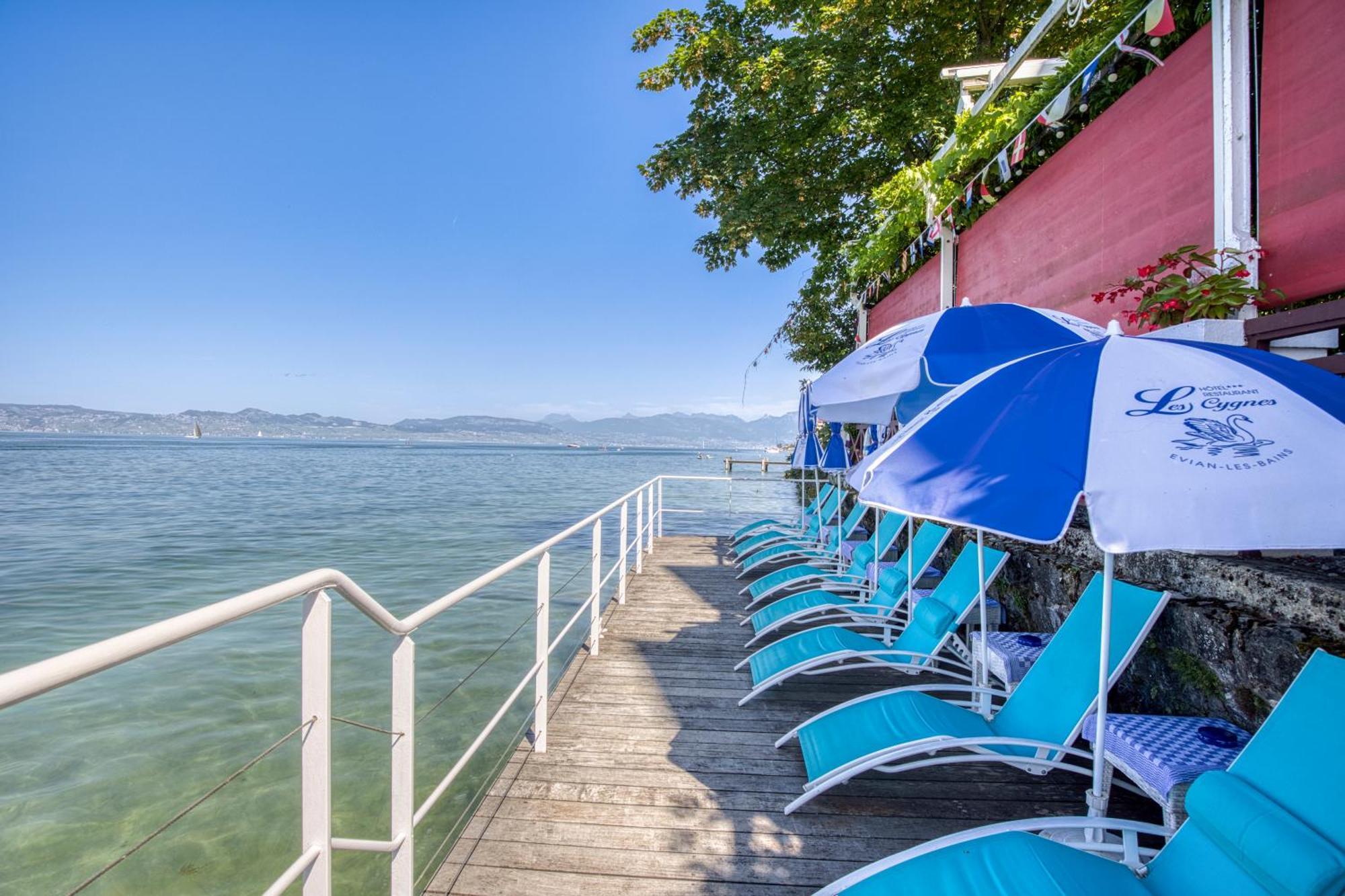 Les Cygnes Hotel Evian-les-Bains Luaran gambar